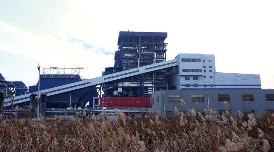 遼寧遼河熱電廠主體框架及輸煤廊